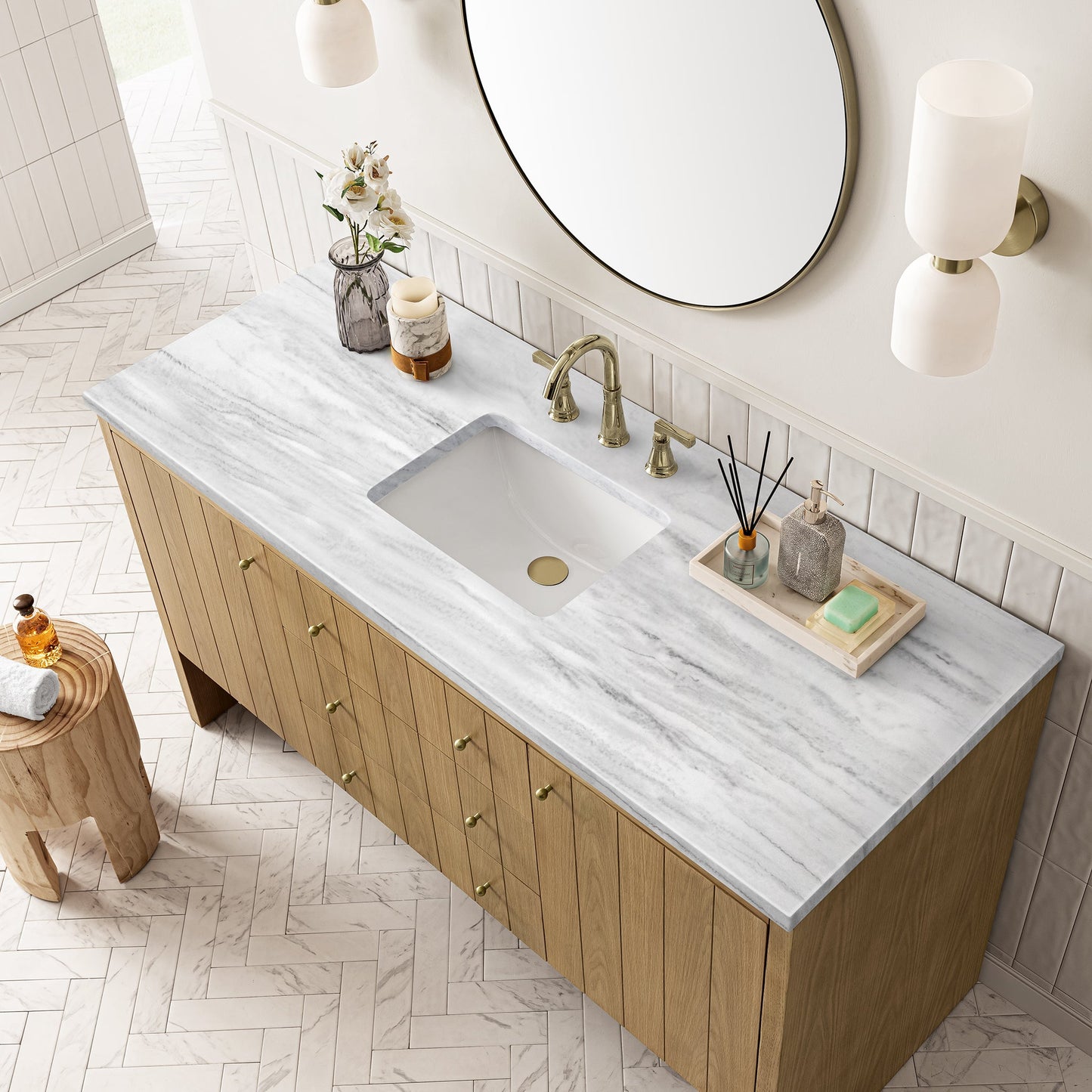 Hudson 60" Single Vanity Cabinet