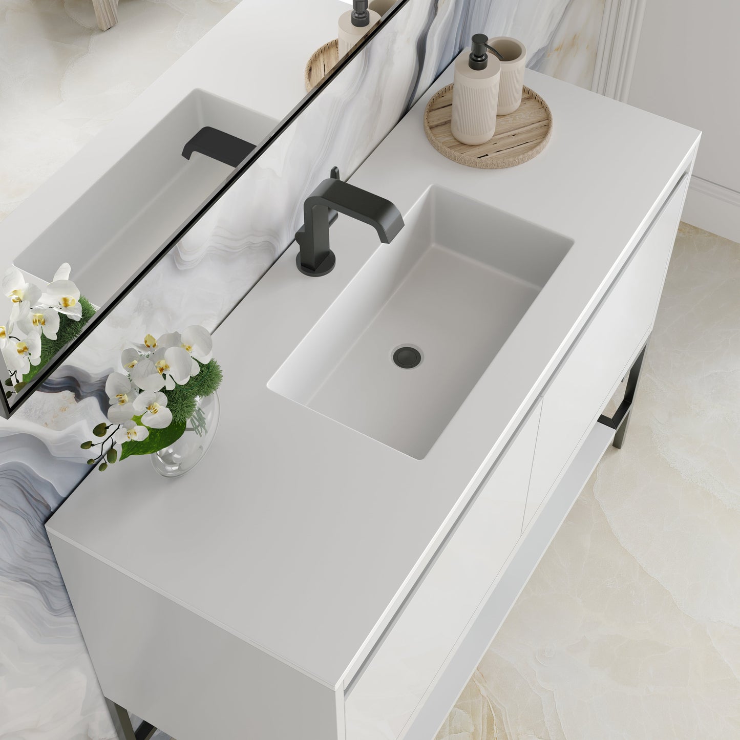 Mantova 47.3" Single Vanity Cabinet