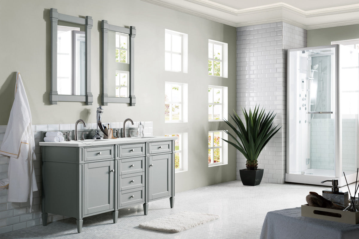 Brittany 60" Double Vanity Cabinet
