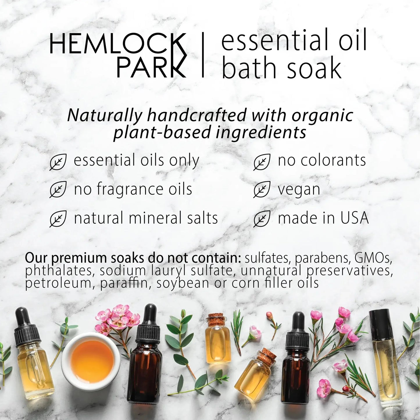 Essential Oil Bath Soak - Available in 5 Scents