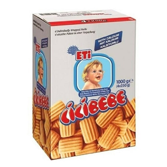 Healthy Eti Cicibebe Baby Biscuits 1kg - Ideal Snack for Infants and Toddlers