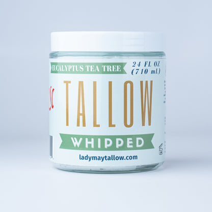 Whipped Tallow | All Natural Moisturizer Choose Scent Size 2oz-85oz