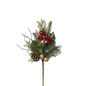 Festive Pine and Berry Floral Pick