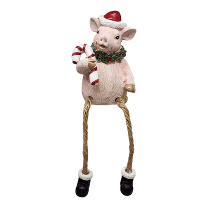 Farm Animal Shelf Sitter - Pig