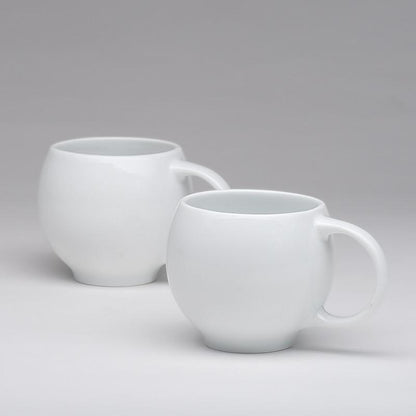EVA 3-piece teaset - White porcelain