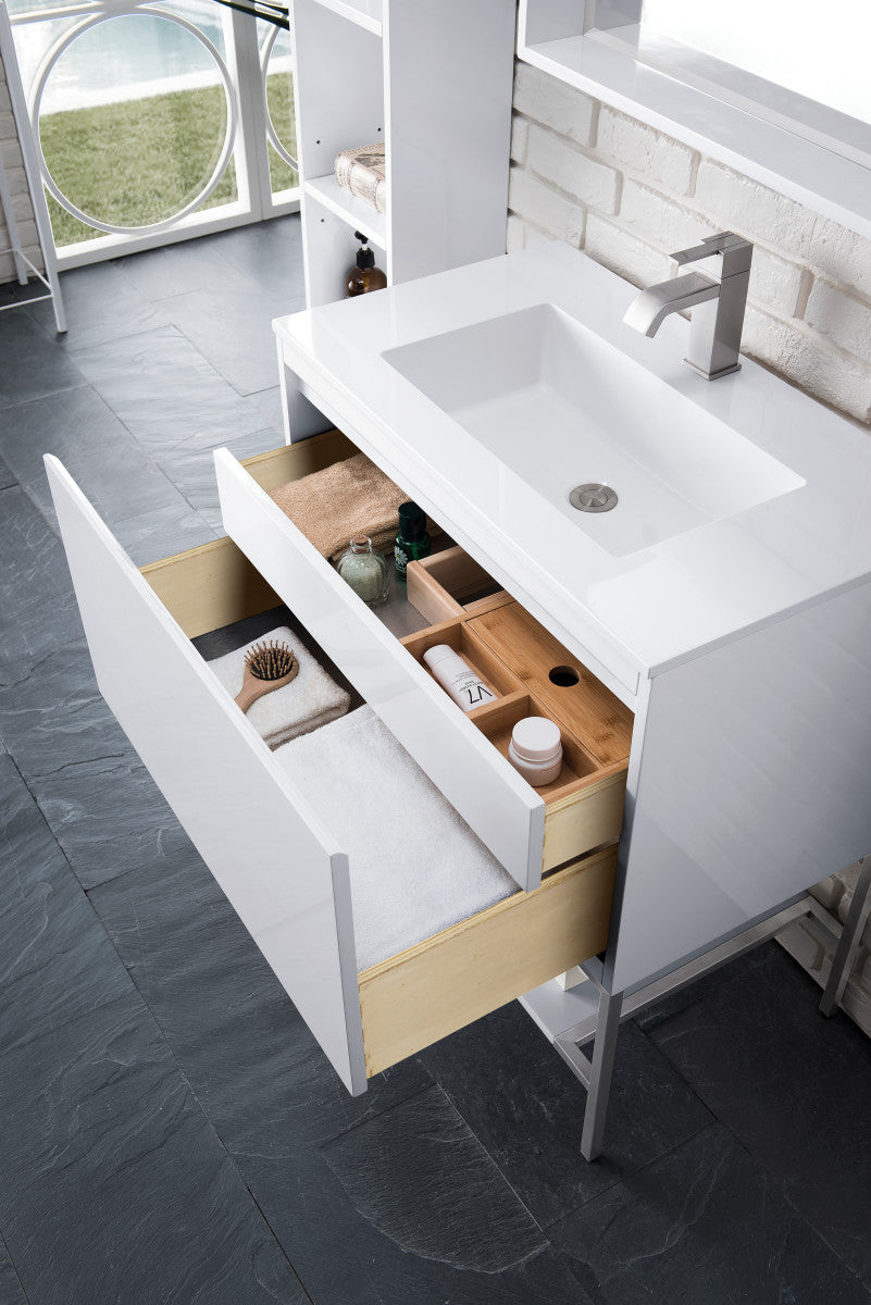 Mantova 31.5" Single Vanity Cabinet