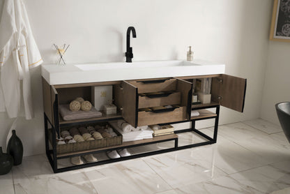 Columbia 72" Single Vanity Cabinet