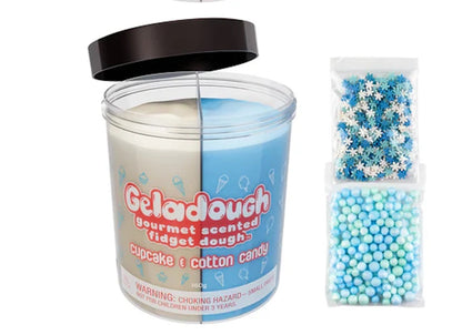 Geladough - Cake Batter and  Cotton Candy