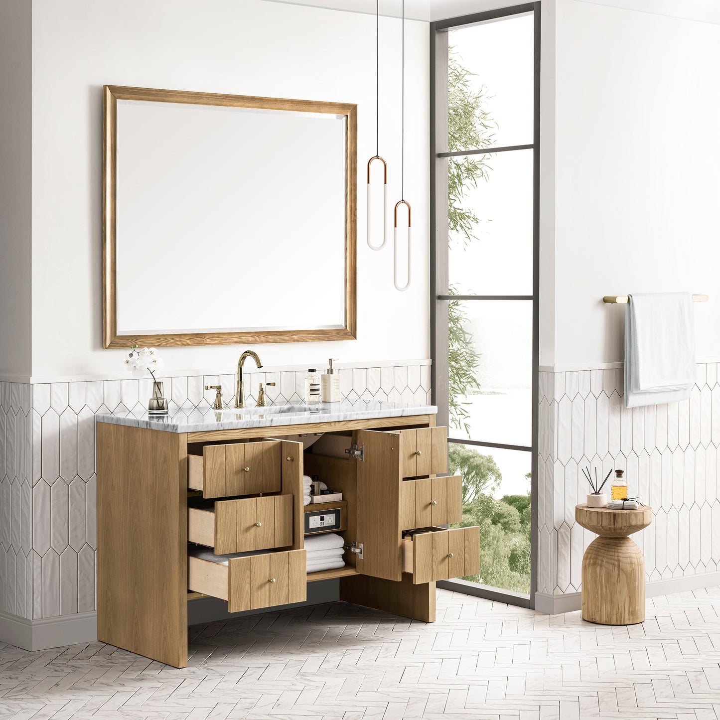 Hudson 48" Single Vanity Cabinet