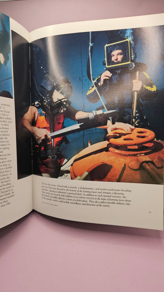 Exploring the Deep Frontier: The Adventure of Man in the Sea" by Sylvia A. Earle & Al Giddings – Hardcover 12.75"x9.25