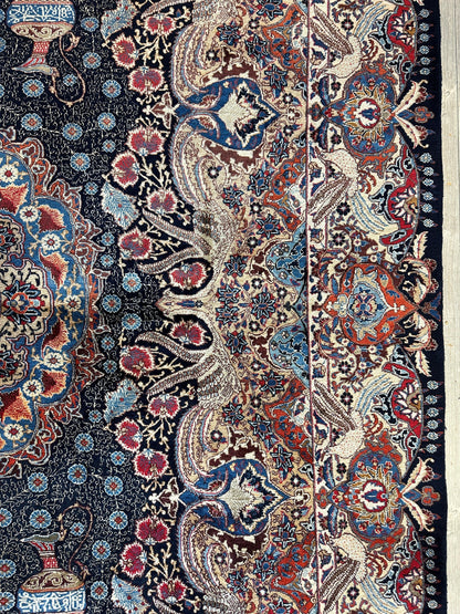 Exquisite Persian Kashmar Rug 9’11” x 13’3”