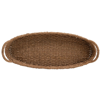 Extra Large Seagrass Tray with Handles