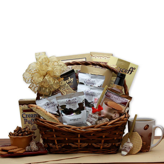 Coffee Time Gift Basket- coffee gift basket