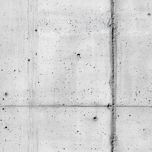 Brutalist Concrete Panel Wall