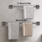 Rustproof NoDrill Towel and Slipper Organizer Rack
