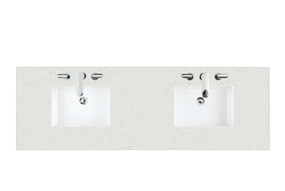 72" Double Top, 3 CM Silestone w/ Sink