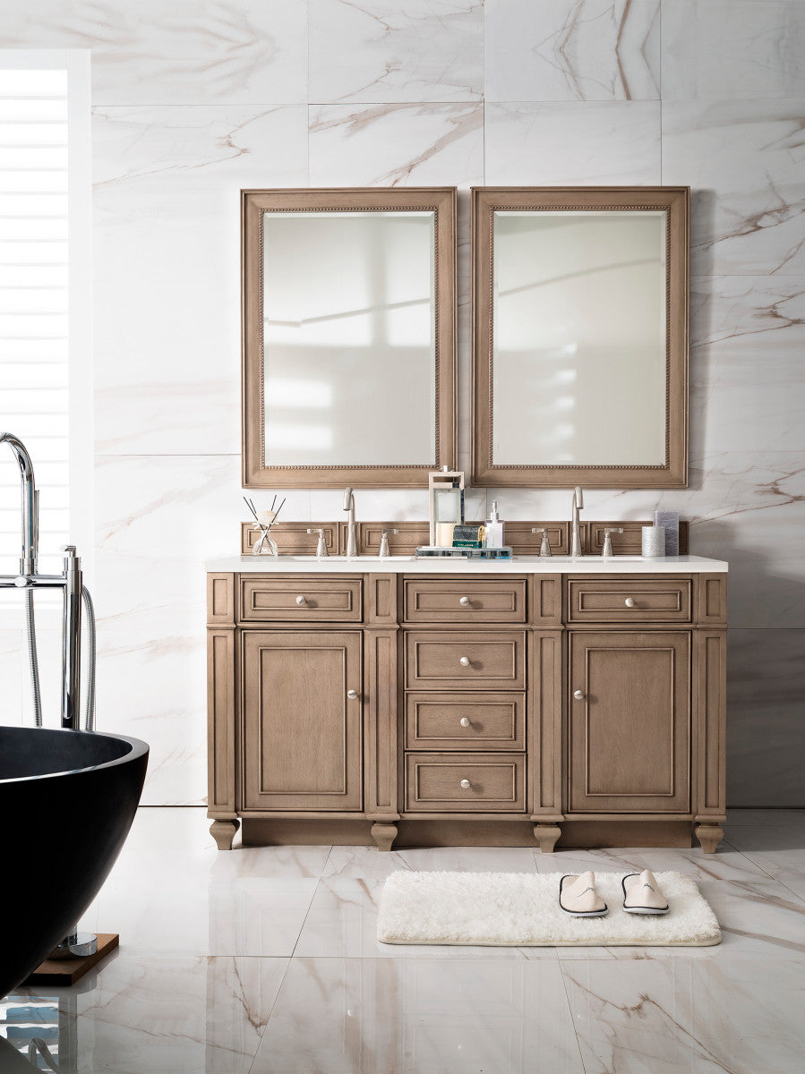 Bristol 60" Double Vanity Cabinet