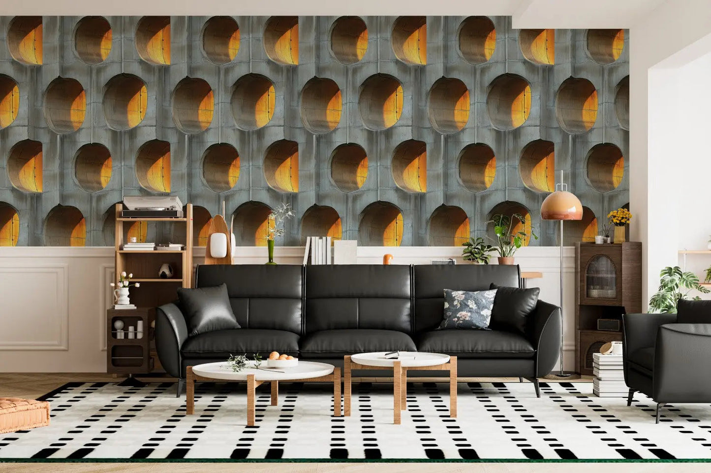 Portals of a Brutalist Sunrise