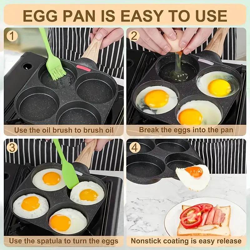 4-Hole Pan – Quick, Even Cooking