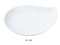 Yanco ML-806 5.75" Leaf Shaped Plate | Kitchen + Metal