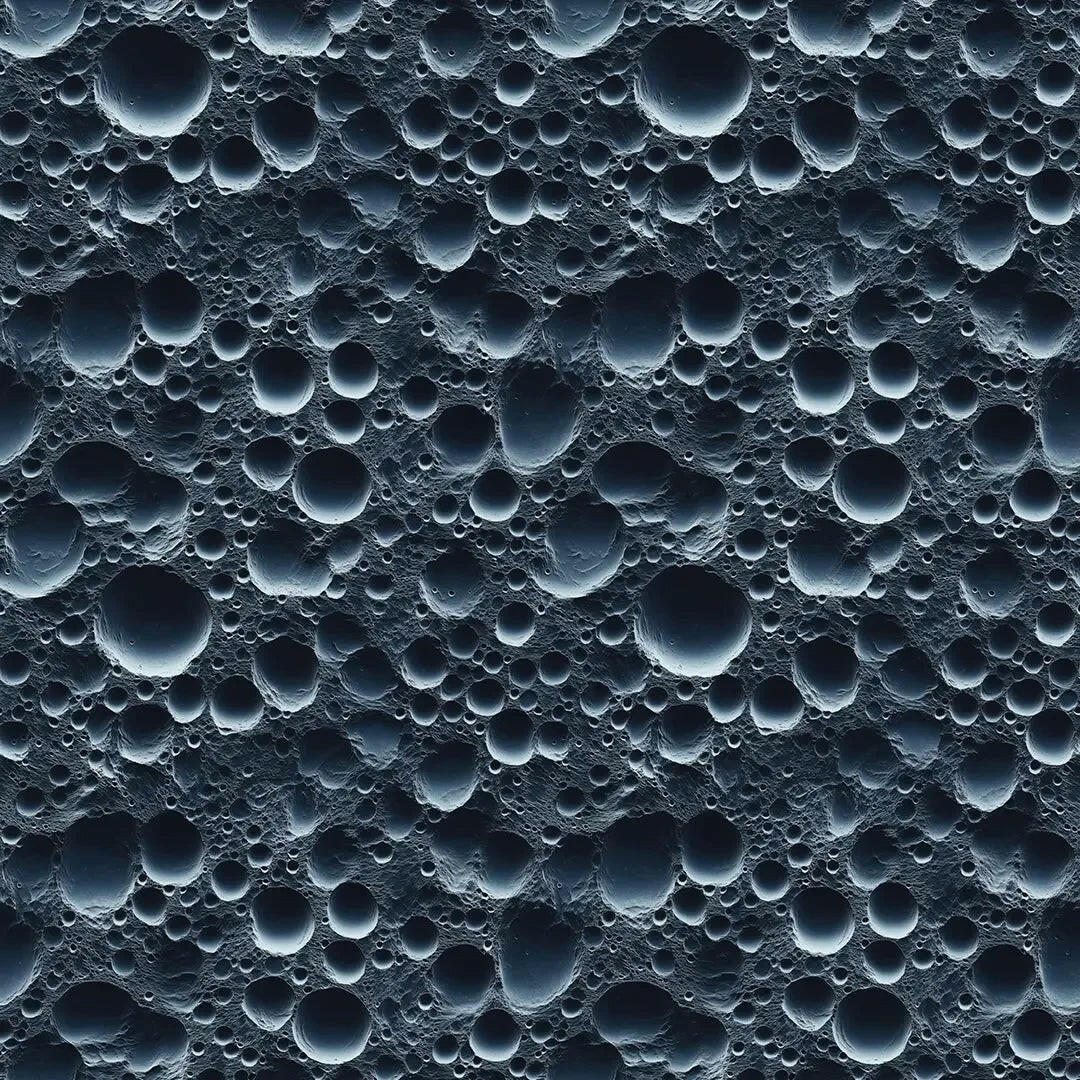 Celestial Cratered Moonscape