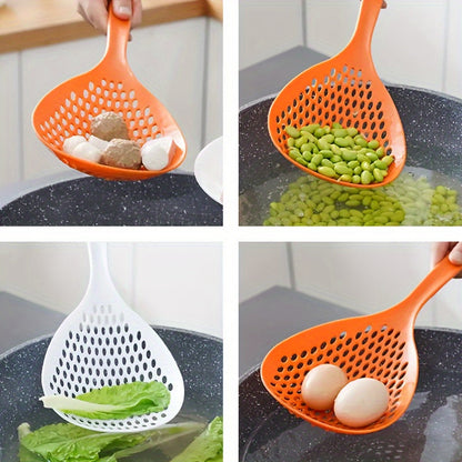 Versatile Strainer  Skimmer Spoon for Kitchen Cooking | Kitchen + Metal