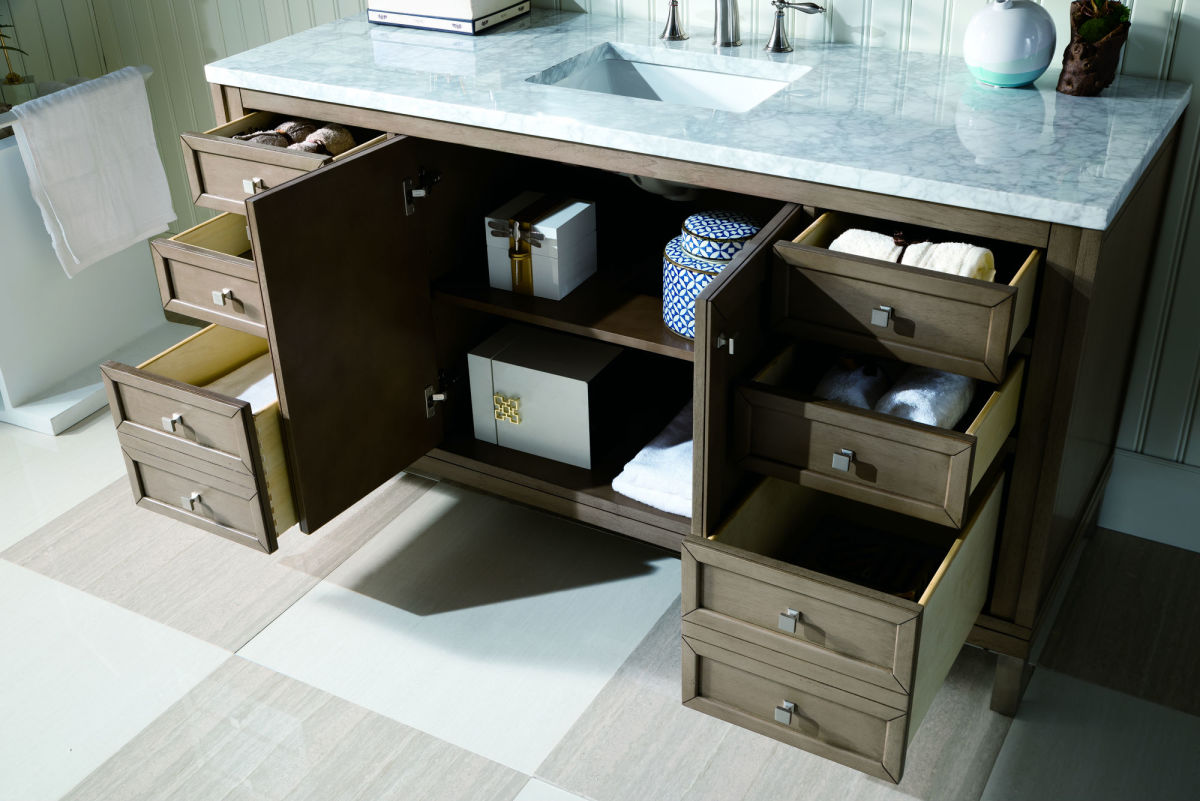 Chicago 60" Single Vanity Cabinet
