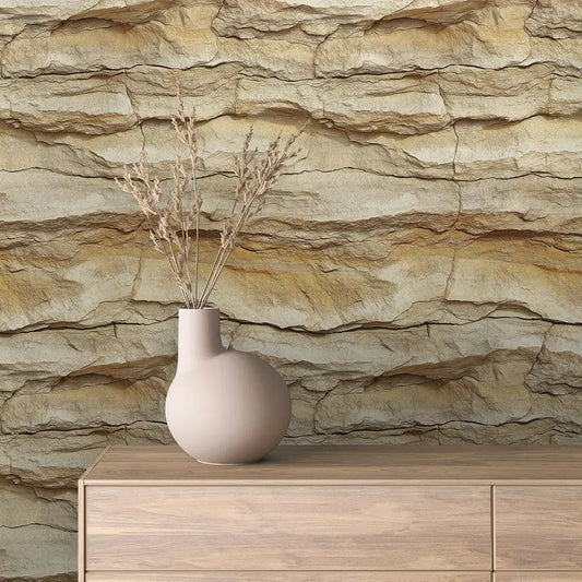 Sun-Kissed Canyon Wall