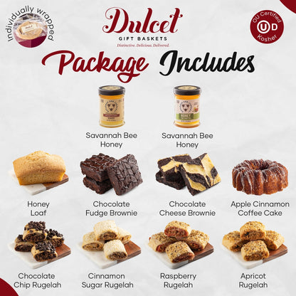 Sweet As Honey 2 Tiered Gourmet Gift B0x
