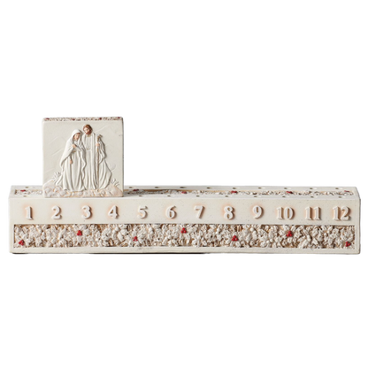 Holy Family Nativity Countdown Block