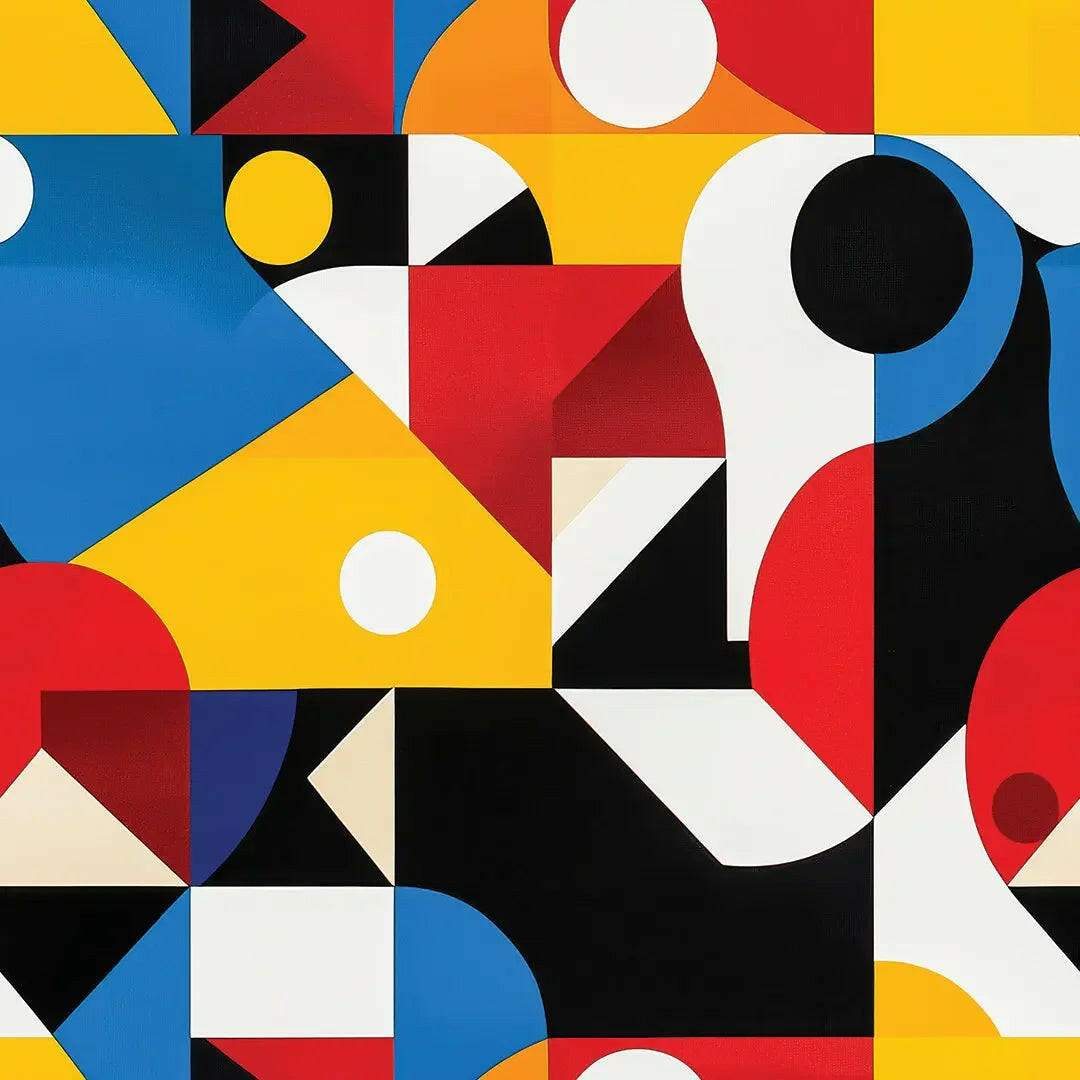 Modernist Colorblock Composition