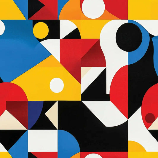 Modernist Colorblock Composition