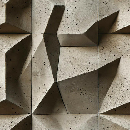 Sculpted Brutalist Concrete Forms