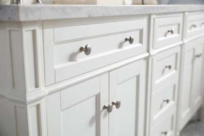 Brittany 72" Double Vanity in Bright White
