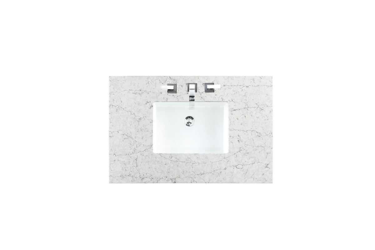36" Single Top, 3 CM Silestone w/ Sink