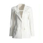 Fashion Slim Fit Patchwork Suit Jacket For Women | Femstylo