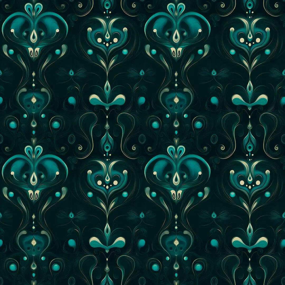 Emerald Reverie Damask