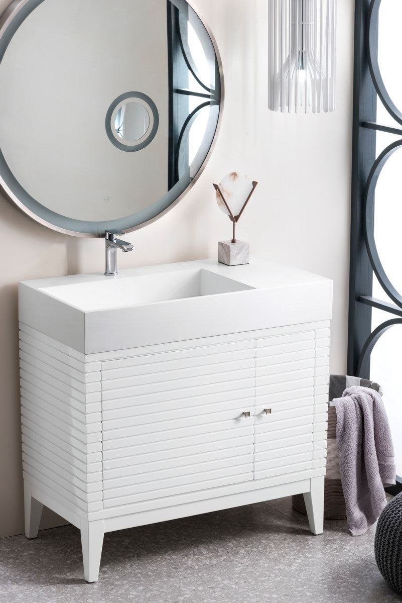Linear 36" Single Vanity Cabinet