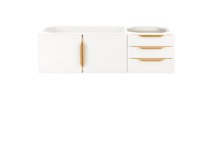 Columbia 48" Single Wall Mount Vanity Cabinet