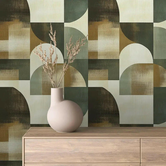 Terra Forma Geometric Wallpaper