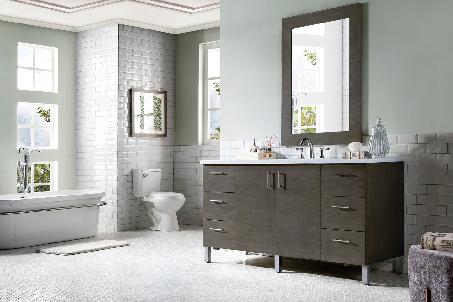 Metropolitan 60" Single Vanity Cabinet