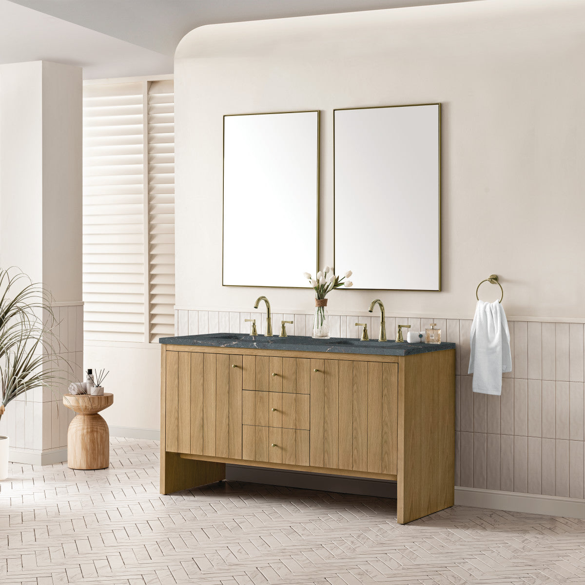 Hudson 60" Double Vanity Cabinet