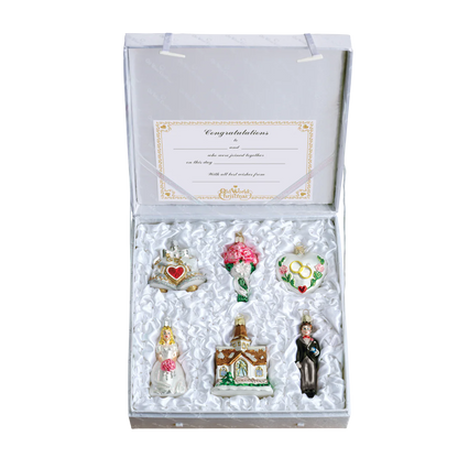 Old World Christmas Wedding  Ornament Collection