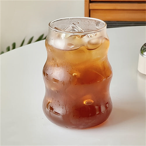 Premium 530ml Insulated Glass Cup for HotCold Drinks