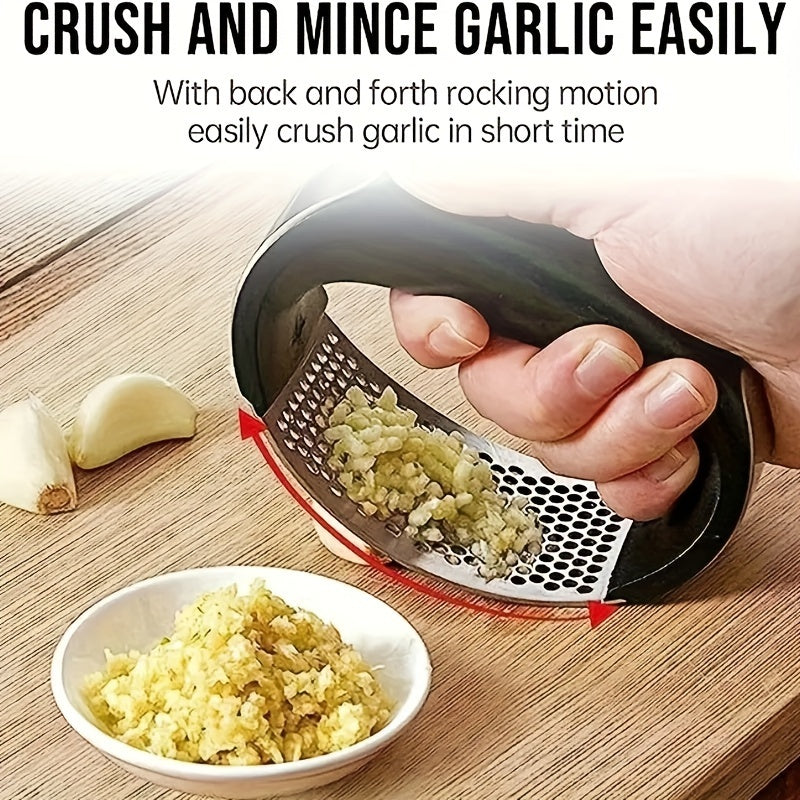 Stainless Steel Manual Garlic Crusher  Chopper