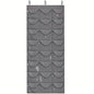 24-Grid Hanging Door Organizer – Space-Saving Nylon Storage with Clear Pockets