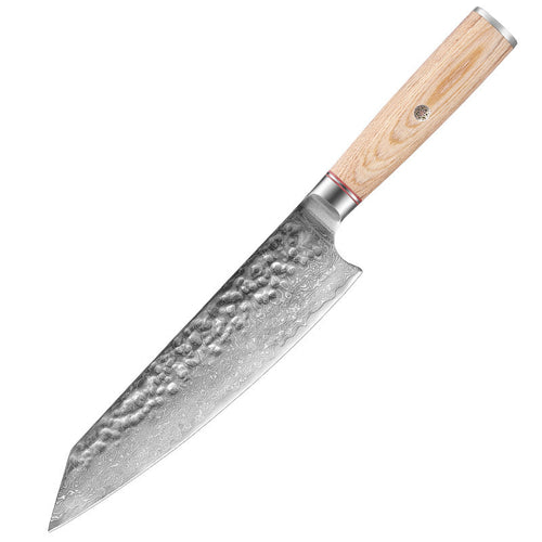 Damascus Steel Hand Kitchen Knife | Chef Knives | Kitchen + Metal
