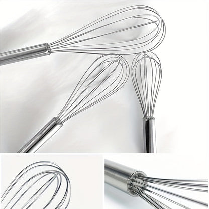 Stainless Steel Whisk Essential Egg Beater  Mixer Tool