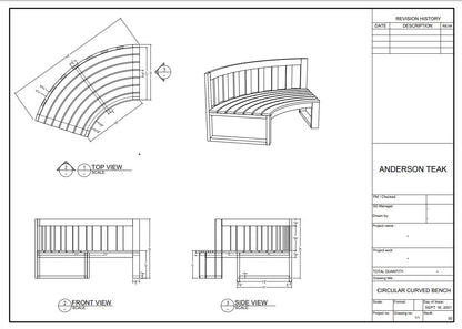 Circular Modular Deep Seating