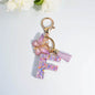 A–Z Personalized Butterfly Tassel Keychain – Custom Initial Gift for Women